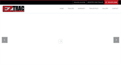 Desktop Screenshot of eztractrailer.com